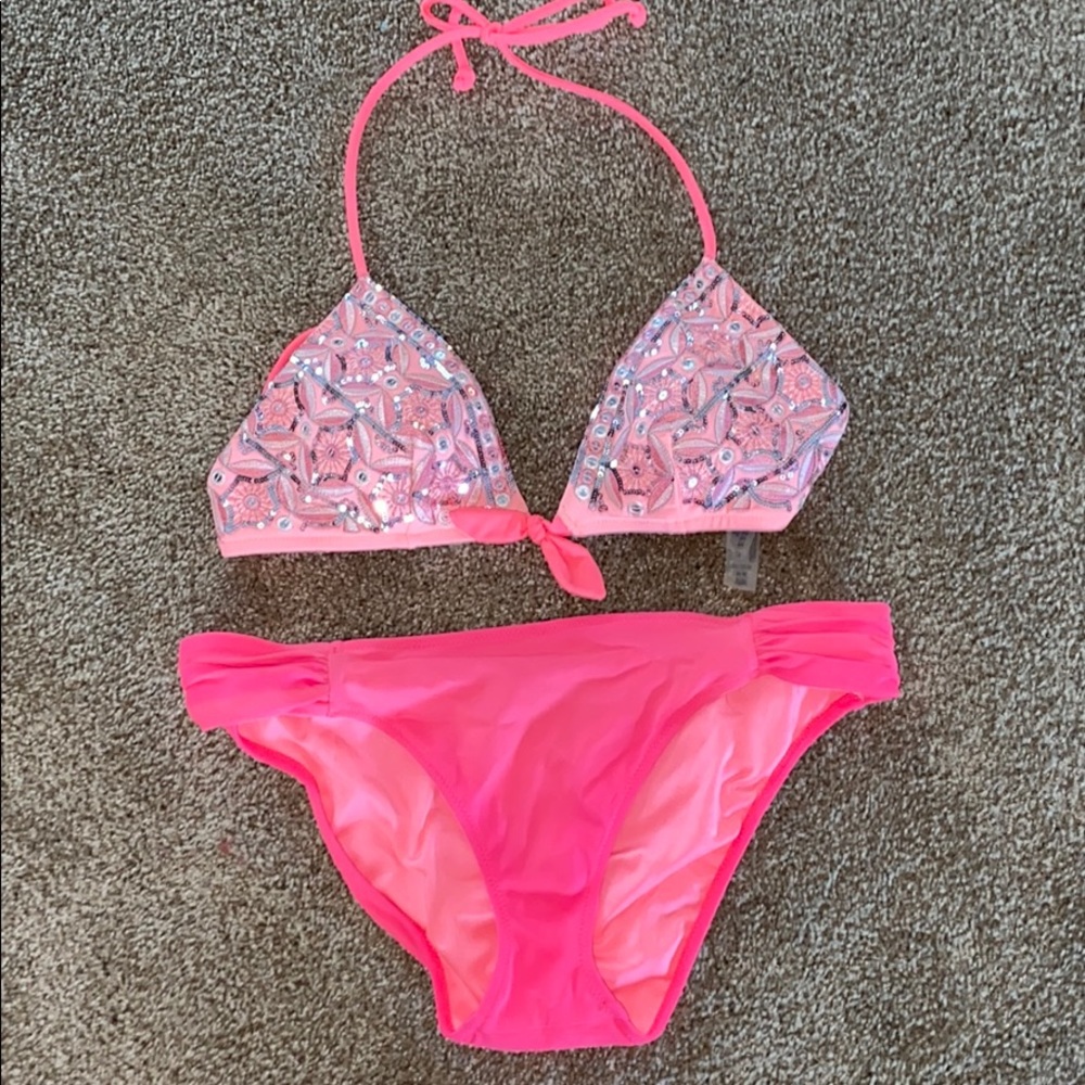 Victoria’s Secret swim suit!
